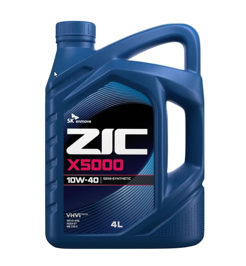 ZIC 5000 10W-40 CI-4/SL Е3/Е5/Е7 4л