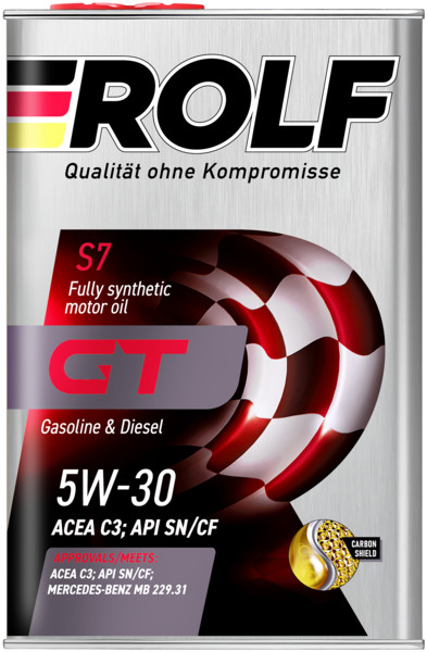 ROLF GT SAE 5W-30 API SN/CF ACEA С2/C3 4л