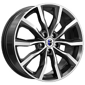 КиК Портер 7.5x18/5x114.3 ET33 D67.1 алмаз_черный