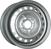 TREBL 7680T 6x15/4x98 ET44 D58.1 Silver