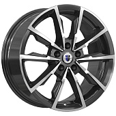 КиК Меренге 7.5x17/5x108 ET35 D67.1 алмаз_черный