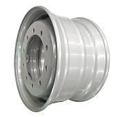 Колесо дисковое SRW(TOPU) 11.75x22.5 10x335 ET135 D281 T13 рулевая ось Silver
